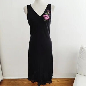 Vintage Flowy Shift Dress by Casual Corner Annex / Size 12